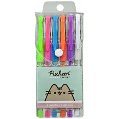 Στυλό gel Pusheen 6 χρωμάτων
