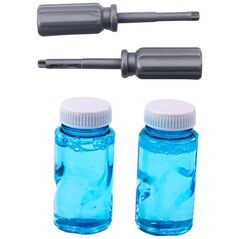 Πιστόλι για Σαπουνόφουσκες Αεροπλάνο για Συναρμολόγηση Υγρά Κατσαβίδι 2 σε 1