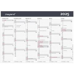 Ημερολόγιο γραφείου Κλασικό A5 2025