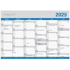 Ημερολόγιο γραφείου Κλασικό A5 2025