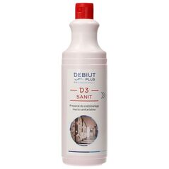 Debiut Plus Professional Debiut Plus Professional D3 Sanit - Καθαριστικό για καθημερινό καθαρισμό υγειονομικών χώρων - 1 l