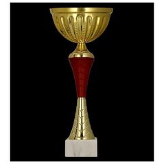 Κύπελλο μεταλλικό χρυσό - μπορντό Victoria Sport
