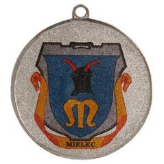 Μετάλλιο γενικής χρήσης Victoria Sport με θέση για έμβλημα με έγχρωμη εκτύπωση LuxorJet