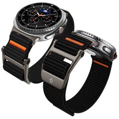 Spigen DuraPro Flex - Λουράκι για Samsung Galaxy Watch 8 / 8 Classic 40 / 44 / 46 mm (Μαύρο)