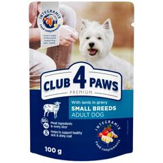 Club 4 Paws C4L DOG ​​LAMB 100G SACHET 000687/6346