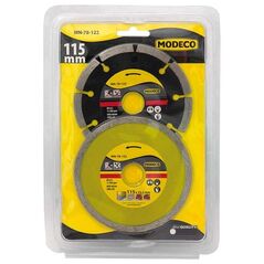 Modeco Διαμαντόδισκοι 115mm 2τμχ. MN-78-122