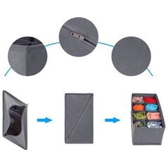 Aptel AG126G ΟΡΓΑΝΩΤΕΣ ΣΥΡΤΑΡΙΟΥ ΓΚΡΙ 3 τεμ