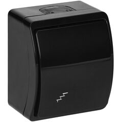 Orno Διακόπτης σκάλας n/t AQUATIC, IP44, μαύρο