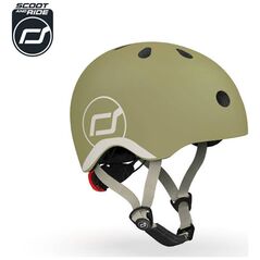 Scoot and Ride Κράνος για παιδιά 1-5 ετών μέγεθος XXS-S, χρώμα: Olive