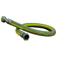 PROFITOR Εύκαμπτος σωλήνας αερίου με δύο περιστρεφόμενα παξιμάδια G 1/2” e-GAZ Τύπος 111 GW/GW L = 1250