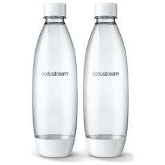 Sodastream Μπουκάλι Fuse λευκό 1 L 2 τεμ.