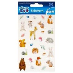 Sticker BOO Αυτοκόλλητα Sticker BOO Δασικά ζώα