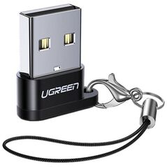 Προσαρμογέας USB Ugreen Προσαρμογέας USB UGREEN USB-C σε USB-A 2.0 (μαύρο)