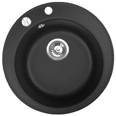 Νεροχύτης BRENOR VELLA, γραφίτης χρώμα, 49 εκ