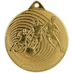 Μετάλλιο Tryumf Μεταλλικό Ποδόσφαιρο Fi 70 Mmc3070 - Χρυσό