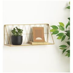 Ράφι τοίχου Atmosphera Druciana χρυσό