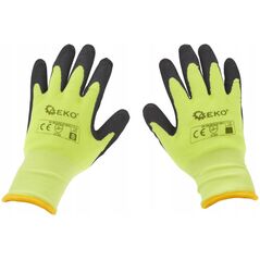 Geko Χειμερινά μονωμένα γάντια εργασίας φθορίζοντα μέγεθος 8 (12/120)