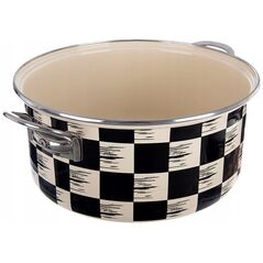 Σμάλτο κατσαρόλα SZACHOWNICA 26 εκ., 5 λ