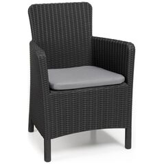 Καρέκλα κήπου Trenton, γραφίτης