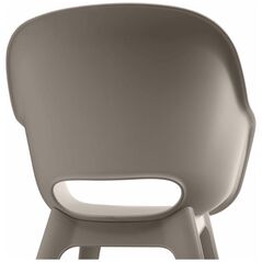 Καρέκλες κήπου Akola Allibert, 2 τεμ., καπουτσίνο