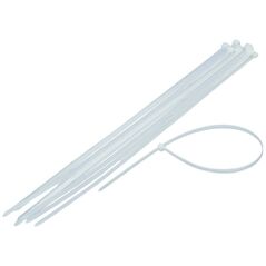 ΔΕΣΜΟΙ ΚΑΛΩΔΙΩΝ 7.5X370MM 100ΤΕΜ ΛΕΥΚΟ