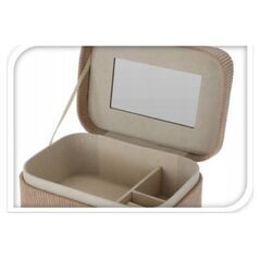 Home Styling Collection Μικρό κουτί κοσμημάτων, κοτλέ, 19 x 13,5 x 8 εκ.