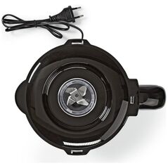 Μπλέντερ κανάτας Nedis KABL300CWT 800W 1.5L Μαύρο-λευκό