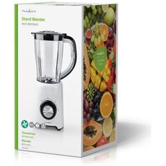 Μπλέντερ κανάτας Nedis KABL300CWT 800W 1.5L Μαύρο-λευκό