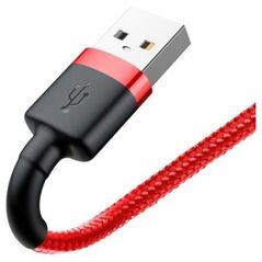 Καλώδιο USB Baseus USB-A - Lightning 3 m Κόκκινο (CALKLF-R09)