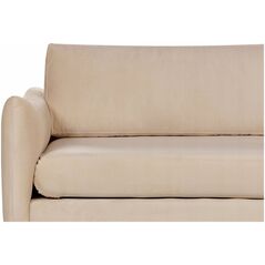 Σετ σαλονιού Beliani Beige βελούδινο VINTERBRO Lumarko! 13304248 4255664854520