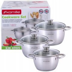Σετ κατσαρολών 4905 6 τεμαχίων