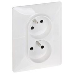 Διπλή Πρίζα Legrand LE-753186 Valena Life 230&nbsp|V 16&nbsp|A LEGRAND