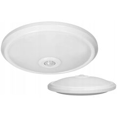 Φωτιστικό οροφής Energizer ORNO ZONDA LED 16W ΛΕΥΚΟ PC ΛΑΜΠΑ ΛΕΥΚΟ ΑΙΣΘΗΤΗΡΑΣ ΚΙΝΗΣΗΣ PIR