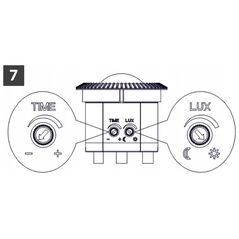 Φωτιστικό οροφής Energizer ORNO ZONDA LED 16W ΛΕΥΚΟ PC ΛΑΜΠΑ ΛΕΥΚΟ ΑΙΣΘΗΤΗΡΑΣ ΚΙΝΗΣΗΣ PIR