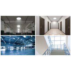 Φωτιστικό οροφής Energizer ORNO ZONDA LED 16W ΛΕΥΚΟ PC ΛΑΜΠΑ ΛΕΥΚΟ ΑΙΣΘΗΤΗΡΑΣ ΚΙΝΗΣΗΣ PIR