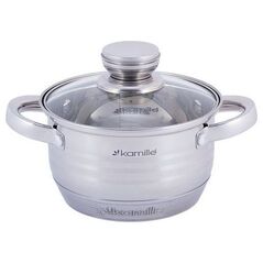 Σετ κατσαρολών 6 τεμαχίων Kamille KM-4915