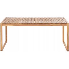 Σετ τραπεζαρίας για 8 άτομα Ξύλο Σπασμένο λευκό SASSARI II Lumarko!