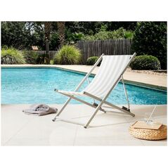 Ξαπλώστρα Ανοιχτό Γκρι LOCRI II Lumarko!