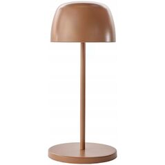 Lampka stołowa, toffi, aluminium, MOD