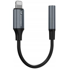 Adapter Wozinsky WALJ-01 Lightning - mini jack 3,5mm - czarny