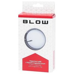 Οργανωτής Blow 42-117# Οργανωτής καλωδίων - μαγνητικός κλιπ λευκός