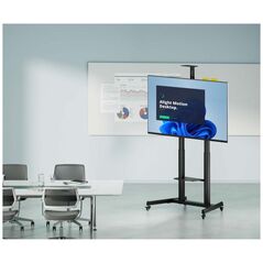 Manhattan TV-Wagen 60-120" 120kg werkzeuglos höhenverstell (Speditionsversand)