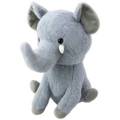 Pluszowa Maskotka Przytulanka Mały Słoń Szary 26cm