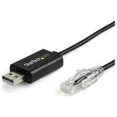 StarTech USB-A - RJ-45 Καλώδιο USB 1,8 m Μαύρο (ICUSBROLLOVR) 6346848 65030880459