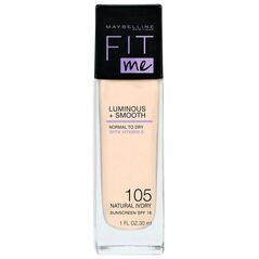 Maybelline Fit Me Luminous & Smooth Υγρό Ίδρυμα 105 Natural Ivory 30 ml