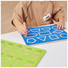 Viga Toys Graphomotor Board Numbers Μαθαίνουμε να γράφουμε Lumarko! 13965426 6971608446986