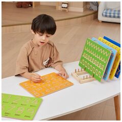 Viga Toys Graphomotor Board Μεγάλα γράμματα Εκμάθηση γραφής Lumarko! 13965429 6971608446962