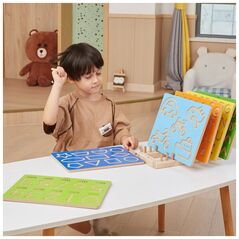 Viga Toys Graphomotor Board Trails Learning to Writing Lumarko! 13965431 6971608446979