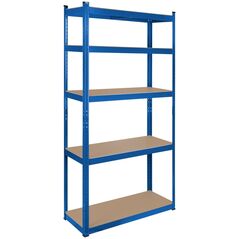 Μεταλλική ραφιέρα αποθήκης 180x90x40 μπλε Rebel