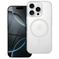 Drop Glue Colorful Ring Mag Cover συμβατό με MagSafe ταιριάζει στο IPHONE 12 PRO MAX λευκό